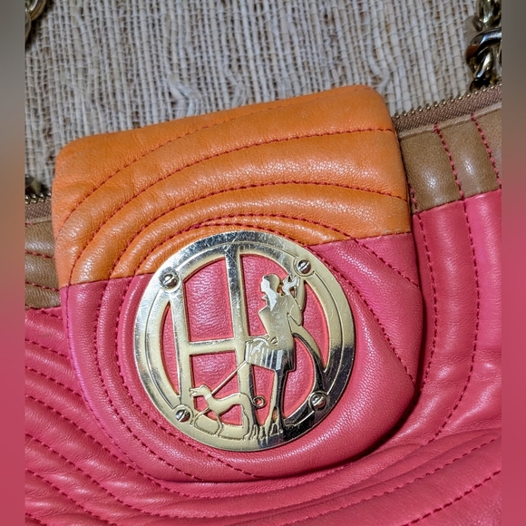 HENRI BENDEL Quilted Gold Chain Bag - Picture 2 of 8